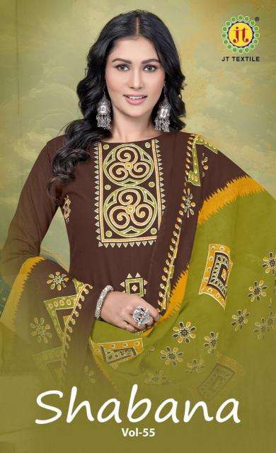 Jt shabana vol-55 Affordable dress materials in pune