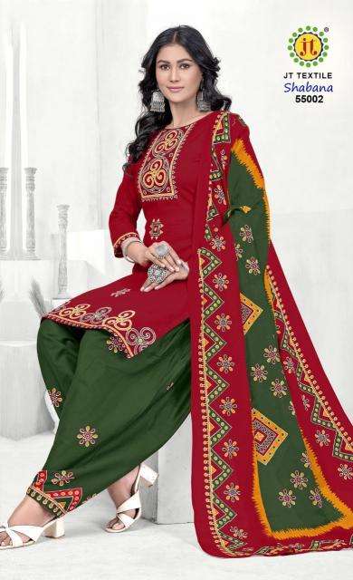 Jt shabana vol-55 Affordable dress materials in pune