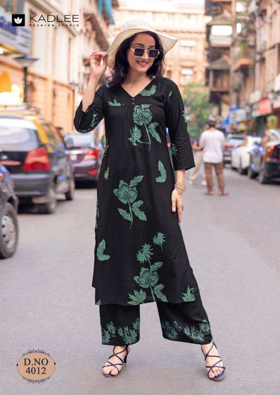 Kadlee heer vol 2 coord set Kurti suppliers in Surat Textile market