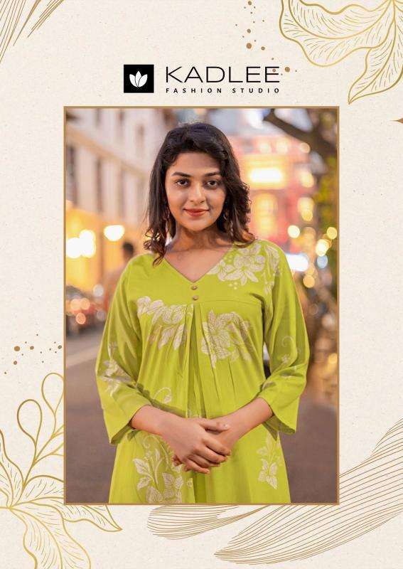 Kadlee heer vol 2 coord set Kurti suppliers in Surat Textile market