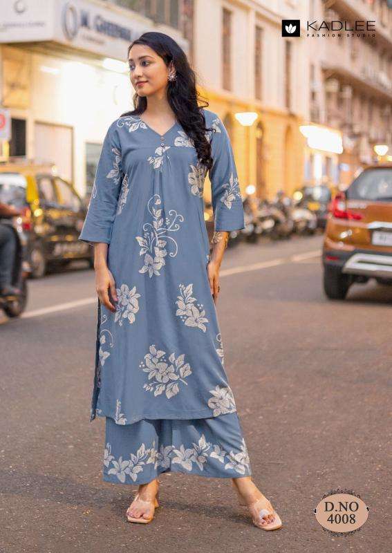 Kadlee heer vol 2 coord set Kurti suppliers in Surat Textile market