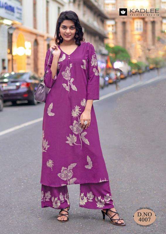 Kadlee heer vol 2 coord set Kurti suppliers in Surat Textile market