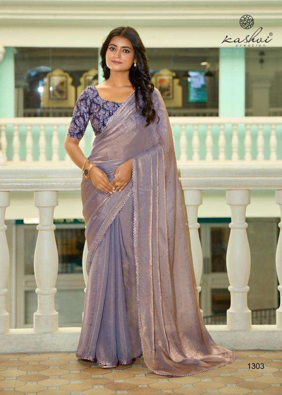 Kashvi neel vol 13 Bulk Saree Supplier in Kolkata