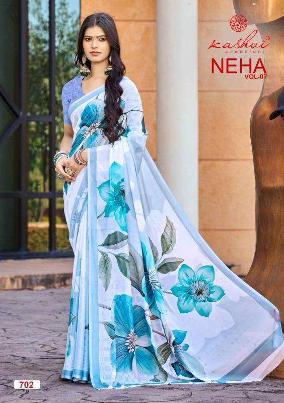 Kashvi neha vol 7 Wholesale Saree Supplier in Mumbai
