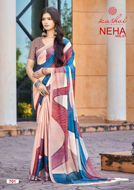 Kashvi neha vol 7 Wholesale Saree Supplier in Mumbai