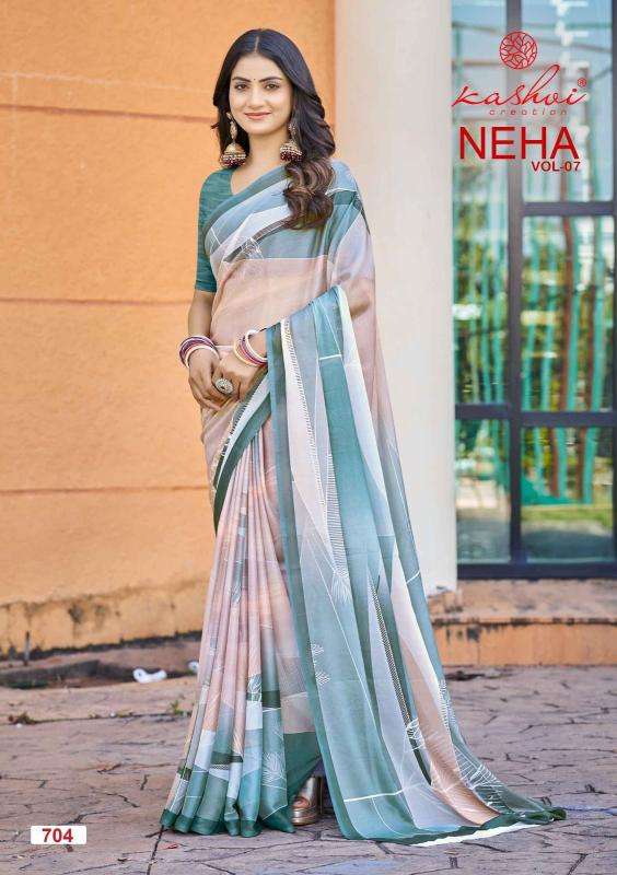 Kashvi neha vol 7 Wholesale Saree Supplier in Mumbai