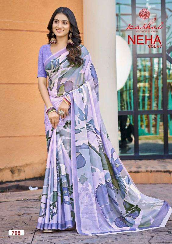 Kashvi neha vol 7 Wholesale Saree Supplier in Mumbai
