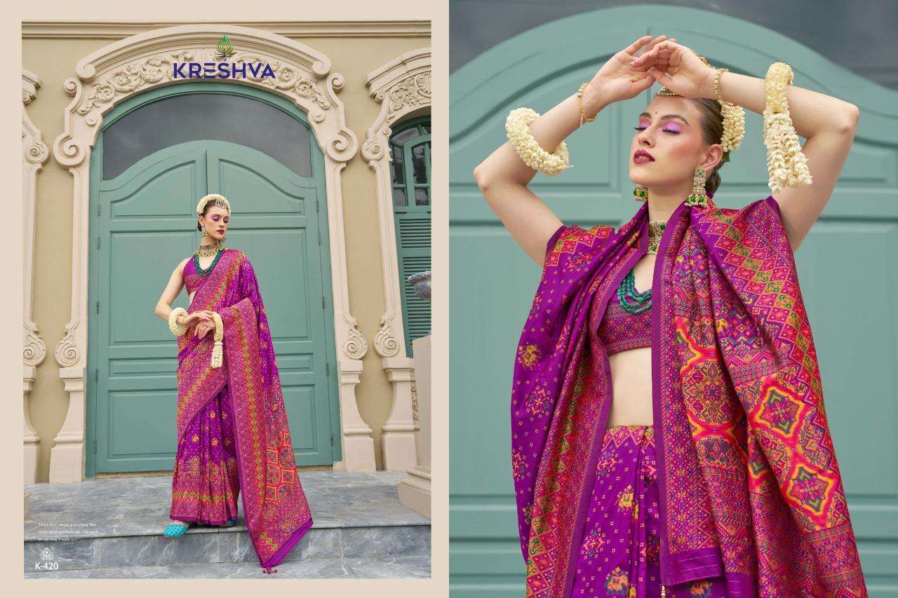 Kreshva kashmir vol 2 Saree wholesale market in delhi