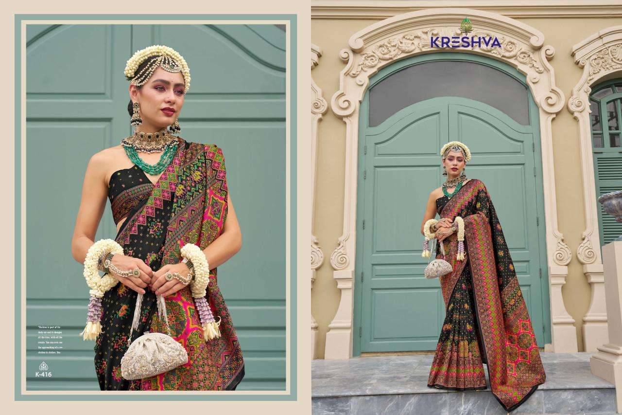 Kreshva kashmir vol 2 Saree wholesale market in delhi