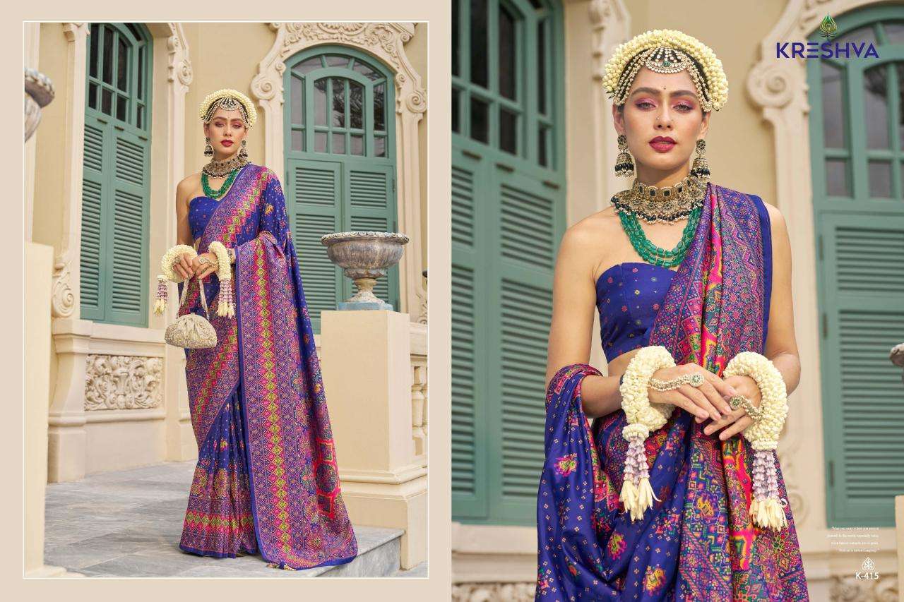 Kreshva kashmir vol 2 Saree wholesale market in delhi