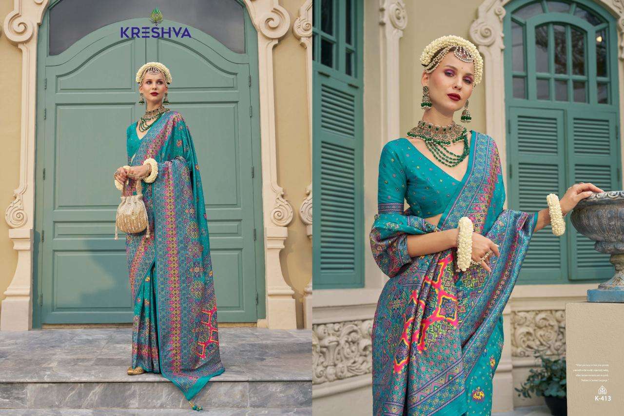 Kreshva kashmir vol 2 Saree wholesale market in delhi