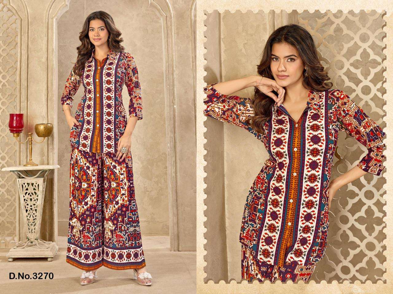 Ladies Flavour coord set Designer Kurtis wholesale in Kolkata