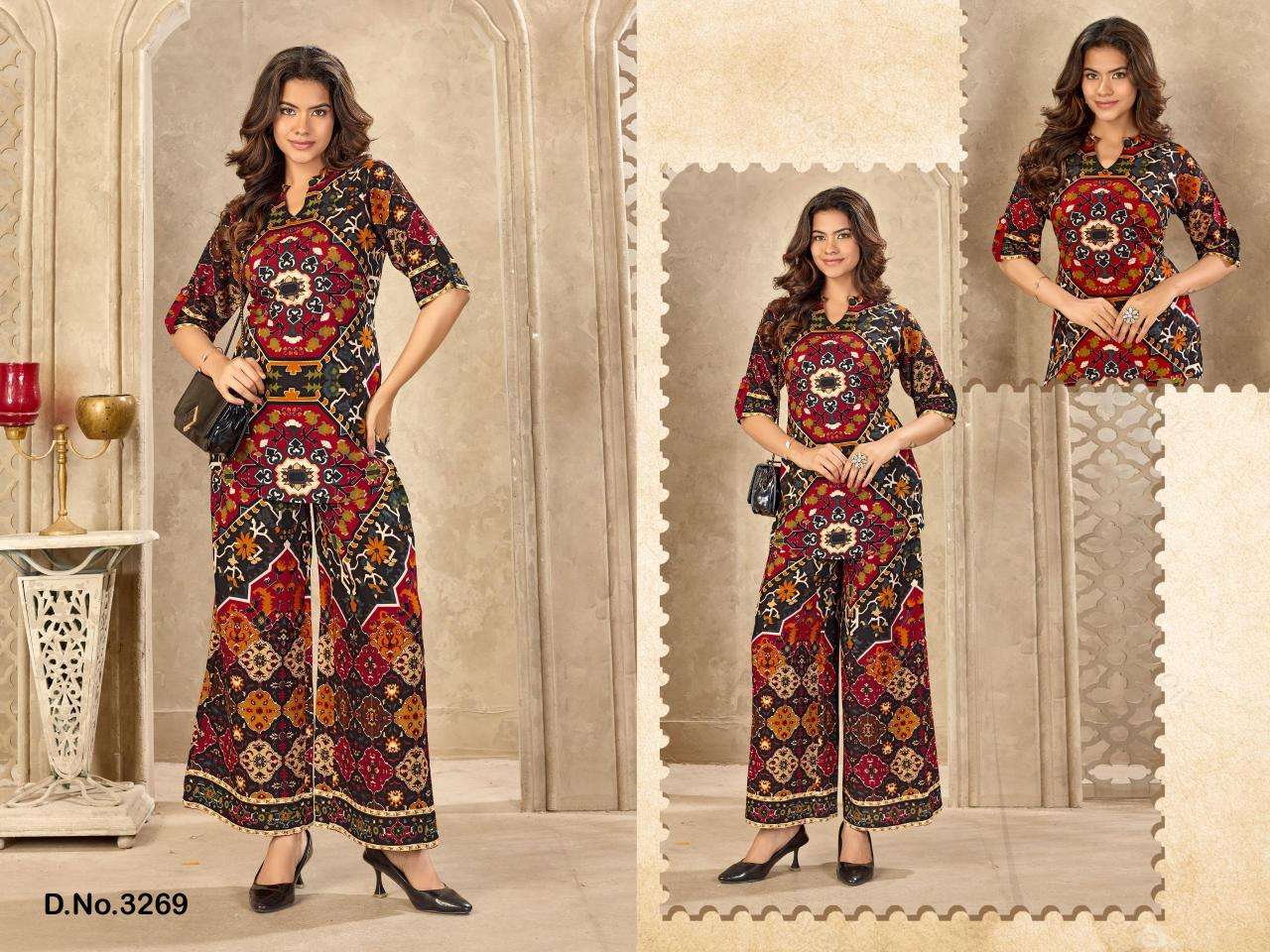 Ladies Flavour coord set Kurti manufacturers in Kolkata