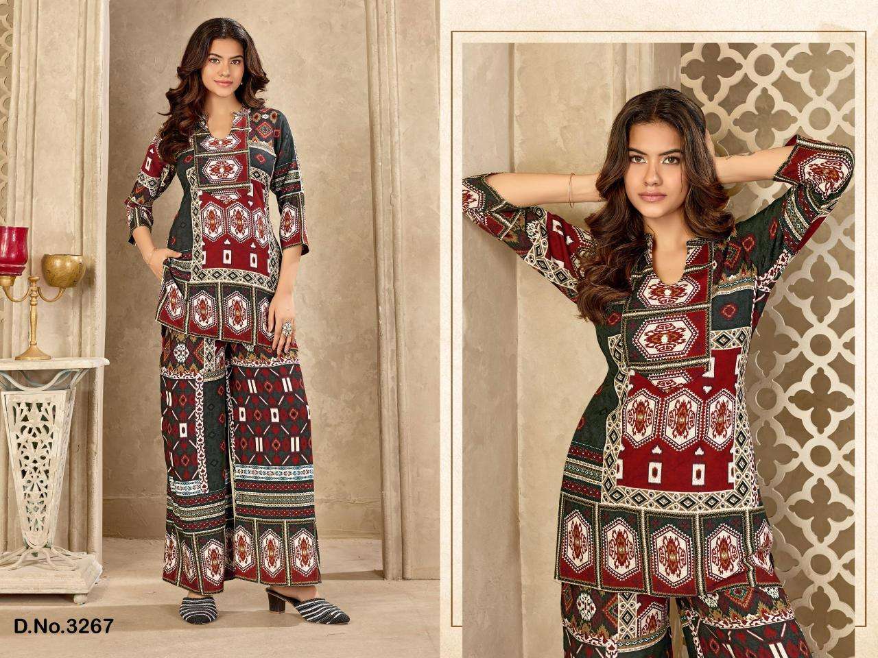 Ladies Flavour designer coord set Kurti suppliers in West Bengal