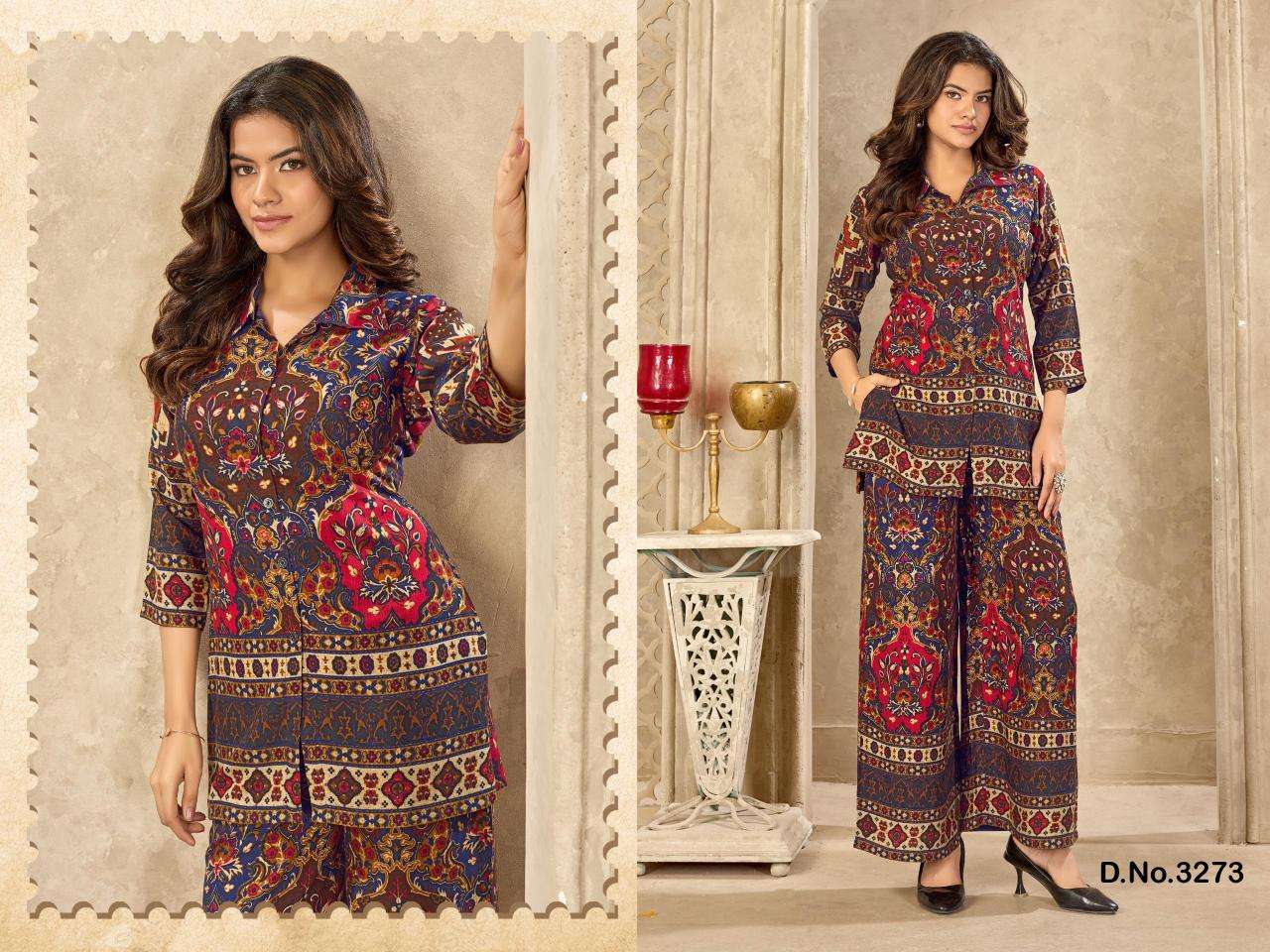 Ladies Flavour stylish coord set  Bulk Kurti suppliers in Kolkata