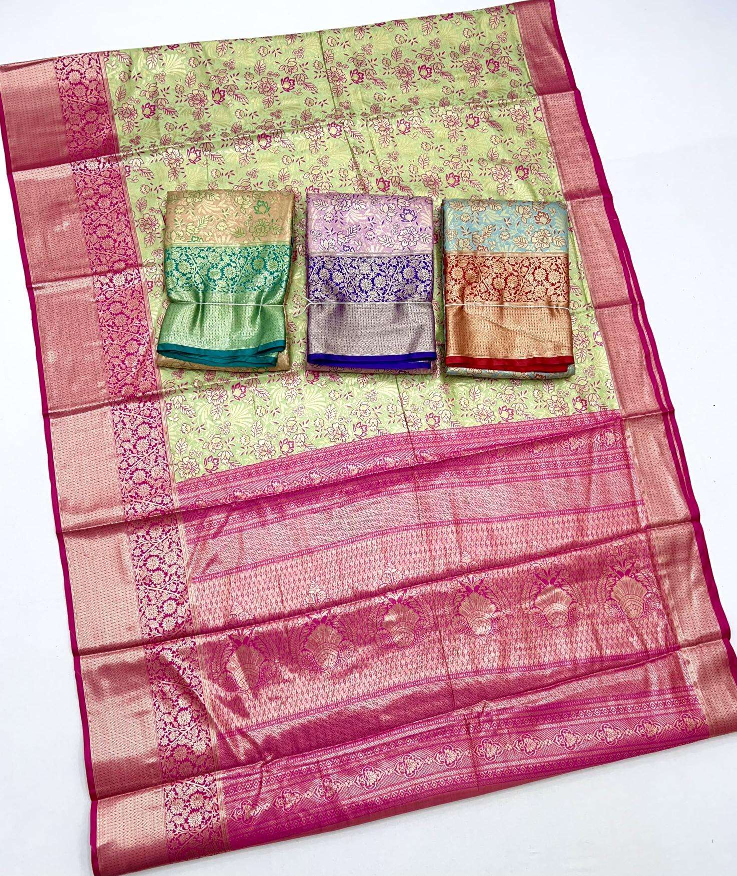 Malhar kanjivaram silk Wholesale saree market in mumbai