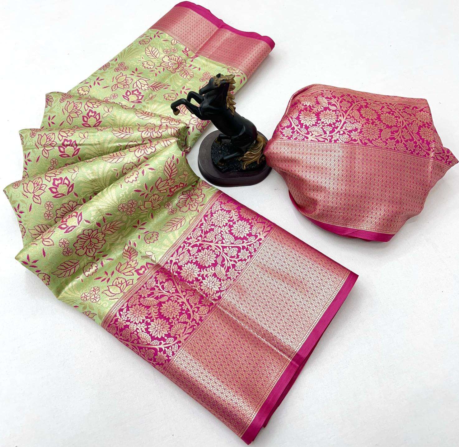 Malhar kanjivaram silk Wholesale saree market in mumbai