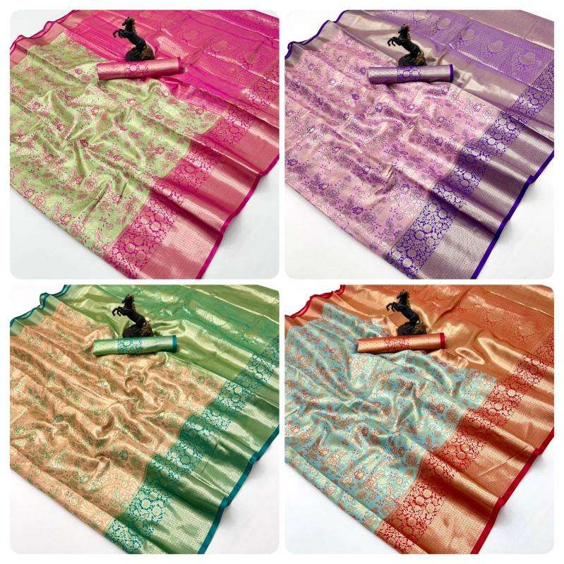 Malhar kanjivaram silk Wholesale saree market in mumbai