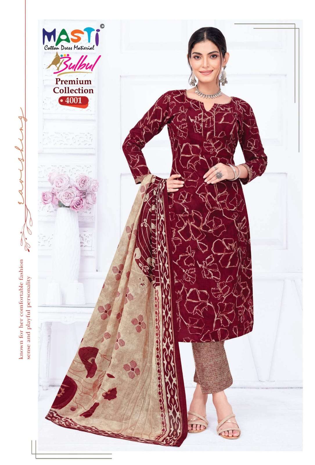 Masti Bulbul Vol 4 wholesale Dress materials manufacturers in delhi