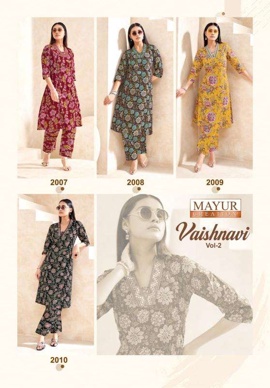 Mayur vaishnavi vol-2 coord set Kurti distributor in Delhi