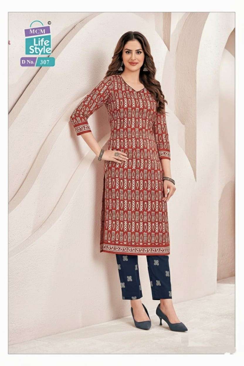 Mcm Batik Vol 1 Kurti factory in India
