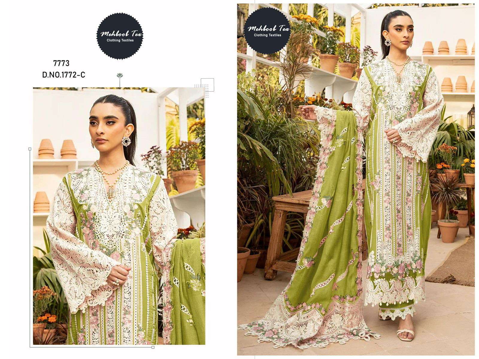 Mehboob Tex 1772 A To C indian wholesale salwar kameez