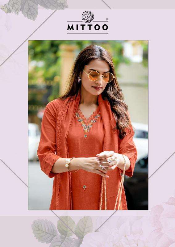 Mittoo Dastoor v neck Kurti Manufacturer in Surat