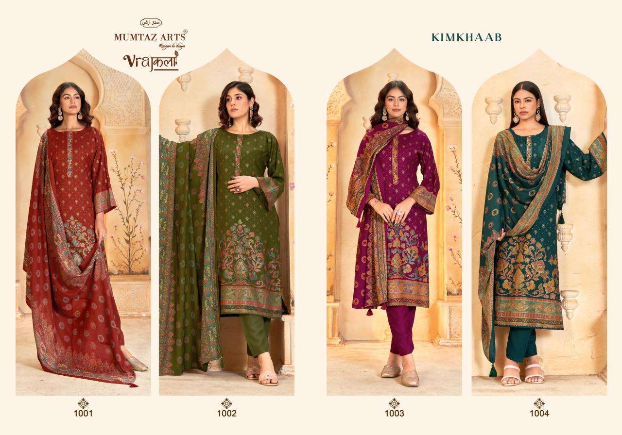 Mumtaz arts kimkhaab Dress material wholesalers in pune
