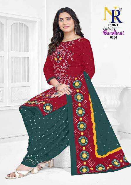 Nr exclusive bandhani vol- 6 Wholesale dress materials Mumbai