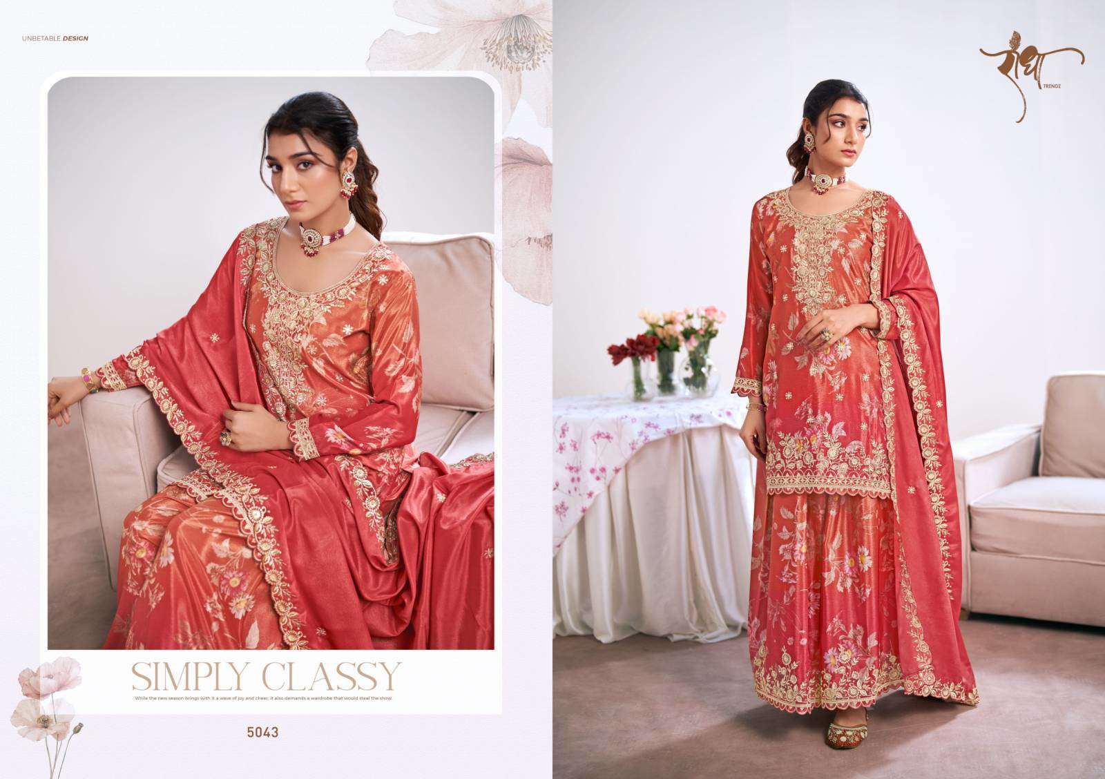 Radha Zeel Pakistani lawn suits wholesale