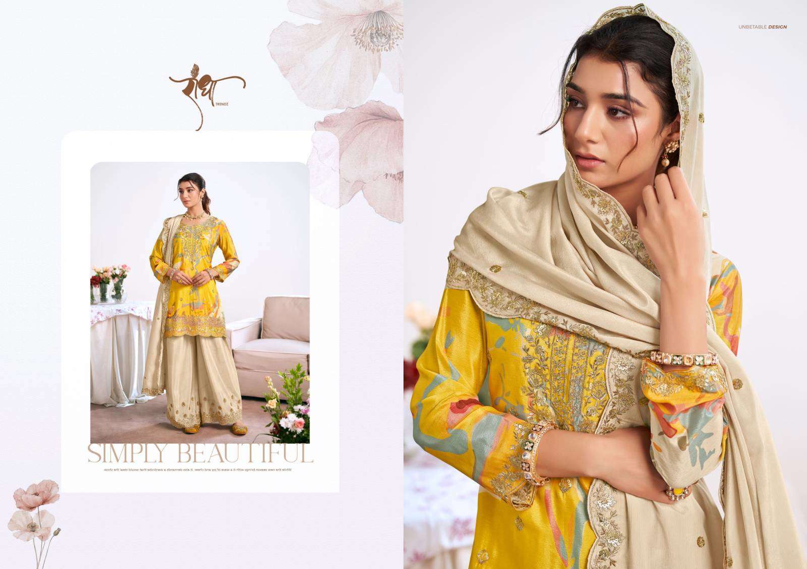 Radha Zeel Pakistani lawn suits wholesale