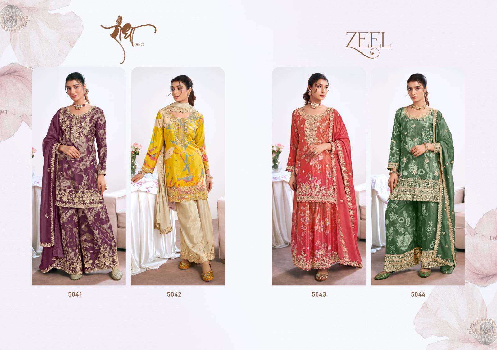 Radha Zeel Pakistani lawn suits wholesale
