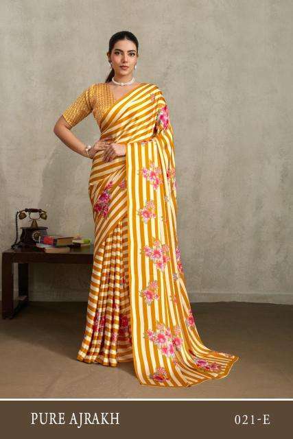 Rajtex pure ajrakh 21 Wholesale Saree Supplier