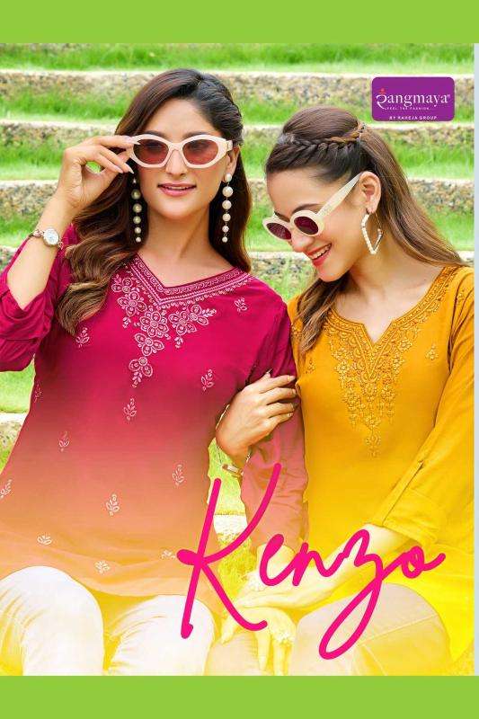 Rangmaya kenza Kurti manufacturers in Ahmedabad
