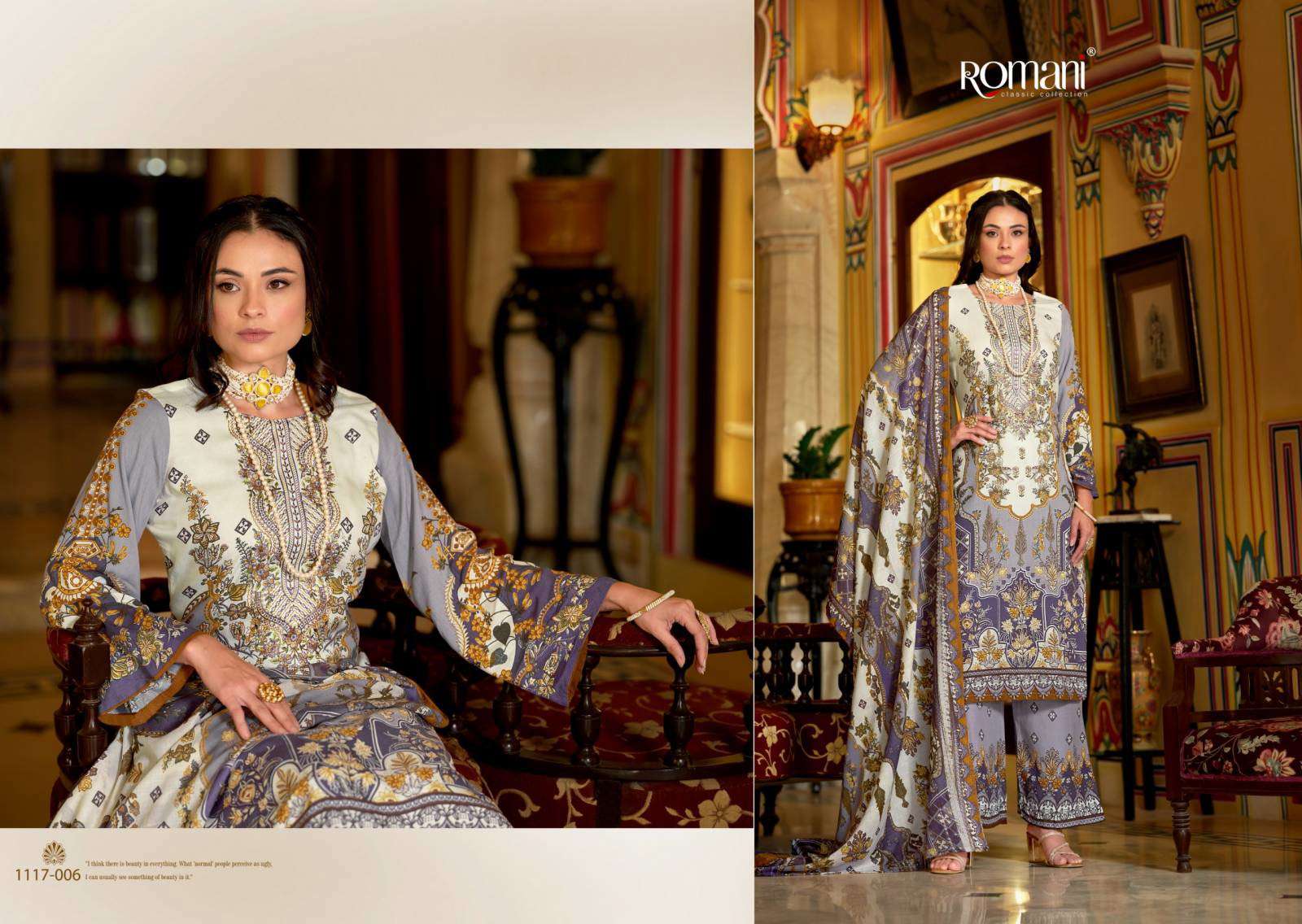 Romani Mahira Vol 4 Dress materials wholesale market in Delhi