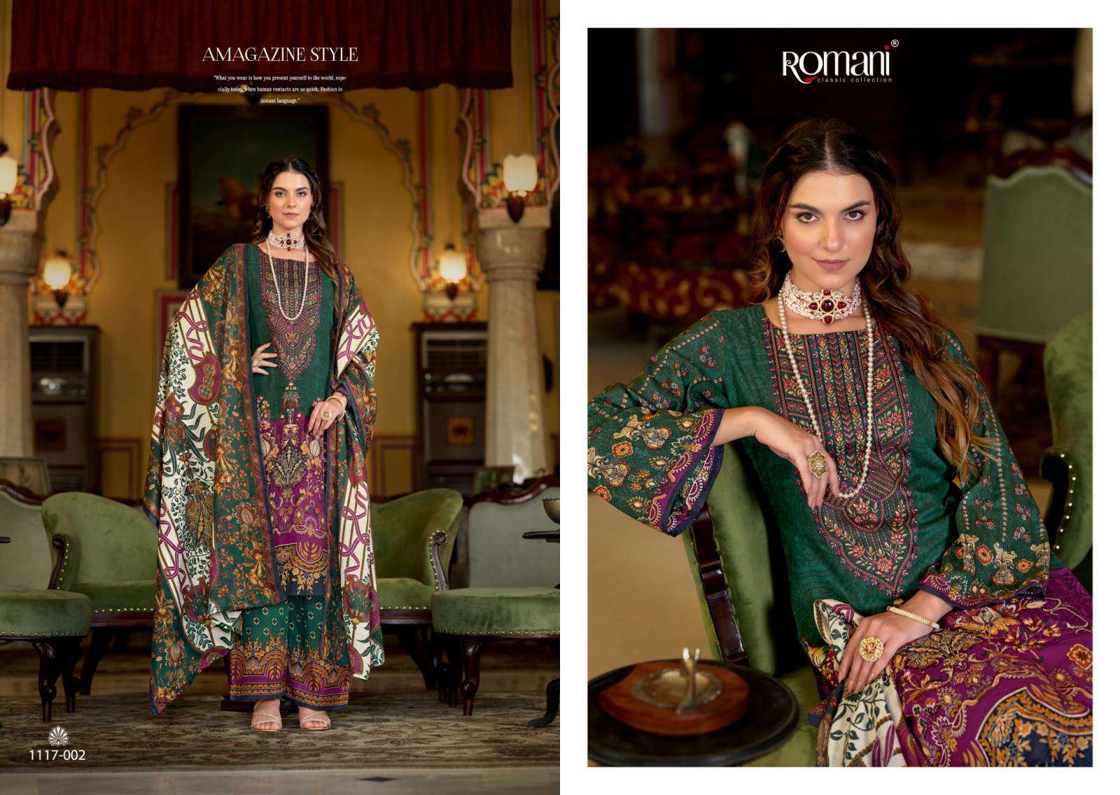 Romani Mahira Vol 4 Dress materials wholesale market in Delhi