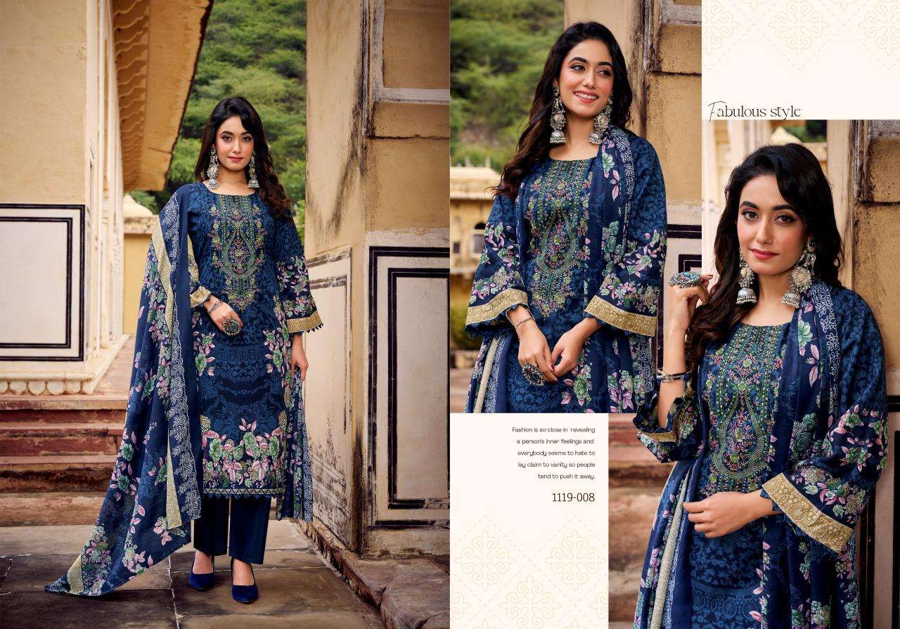 Romani needle wonder vol 4 Designer dress materials wholesale