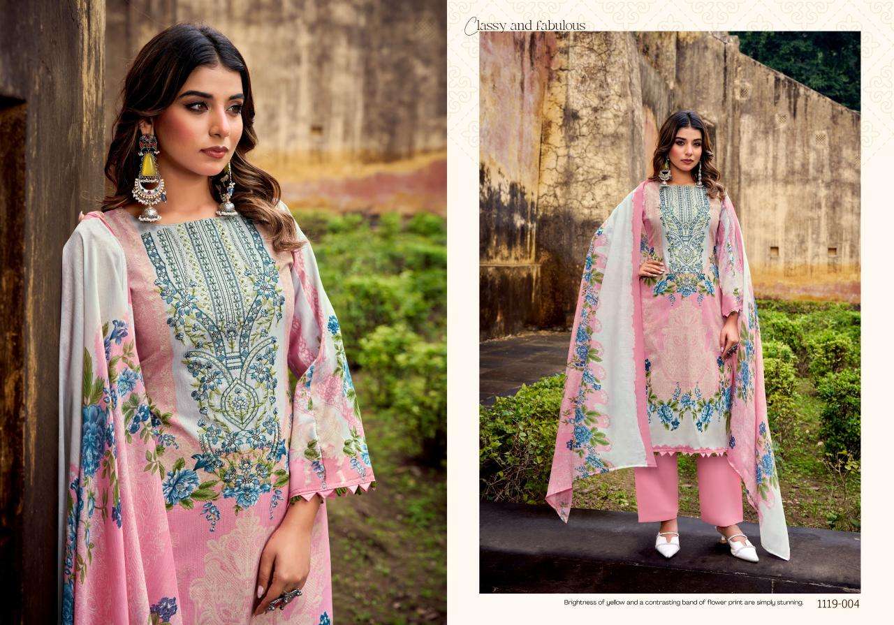 Romani needle wonder vol 4 Designer dress materials wholesale