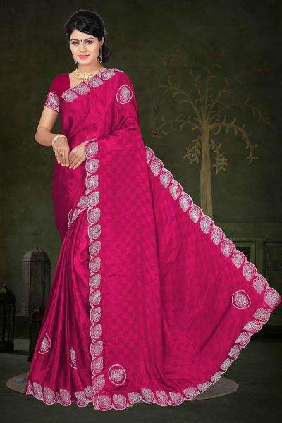 Ronisha d.no 46 chinon Wholesale Saree manufacturer in Mumbai