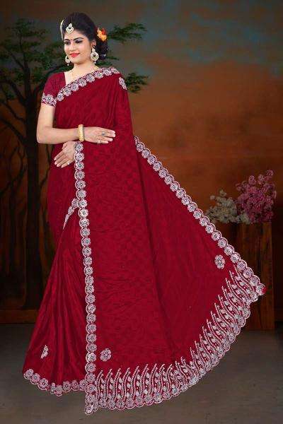 Ronisha d.no 48 chinon Wholesale Saree Distributors