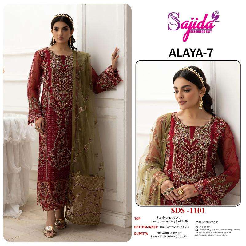 Sajida anaya vol 7 pakistani suits wholesale online