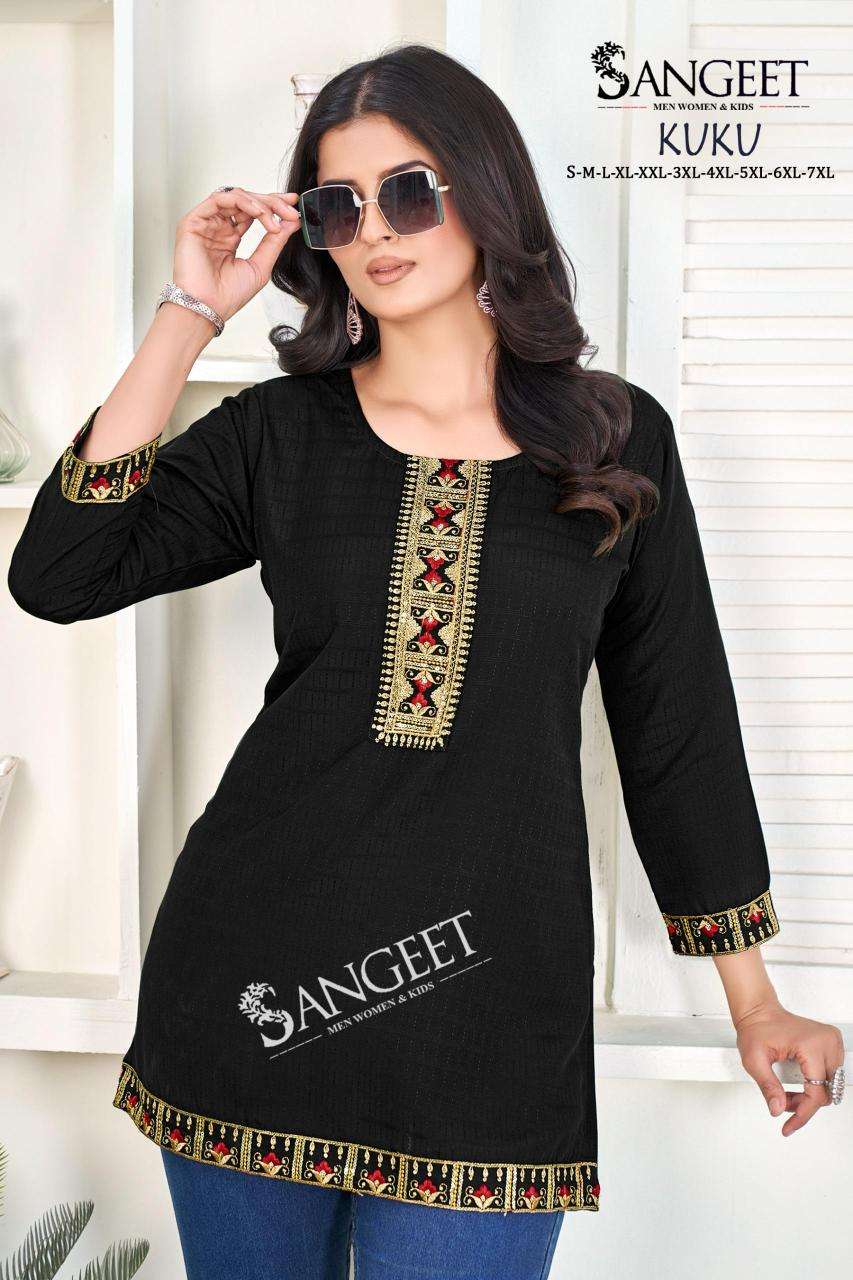 Sangeet kuku short tops Kurti stockist in Pune