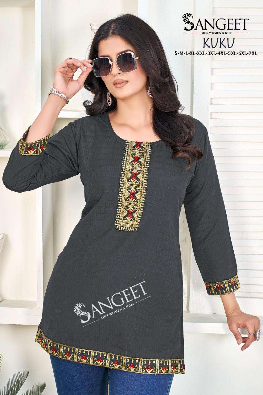 Sangeet kuku short tops Kurti stockist in Pune
