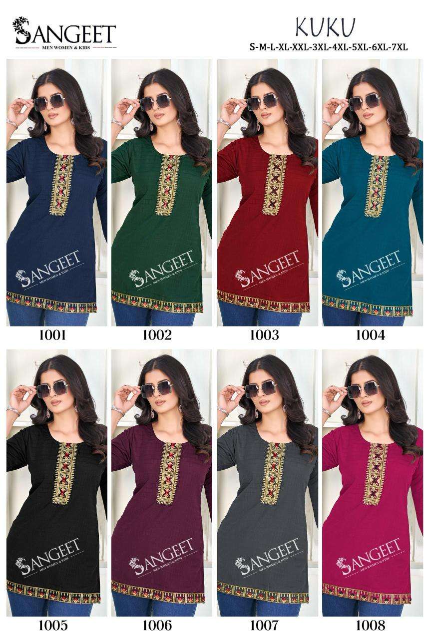 Sangeet kuku short tops Kurti stockist in Pune