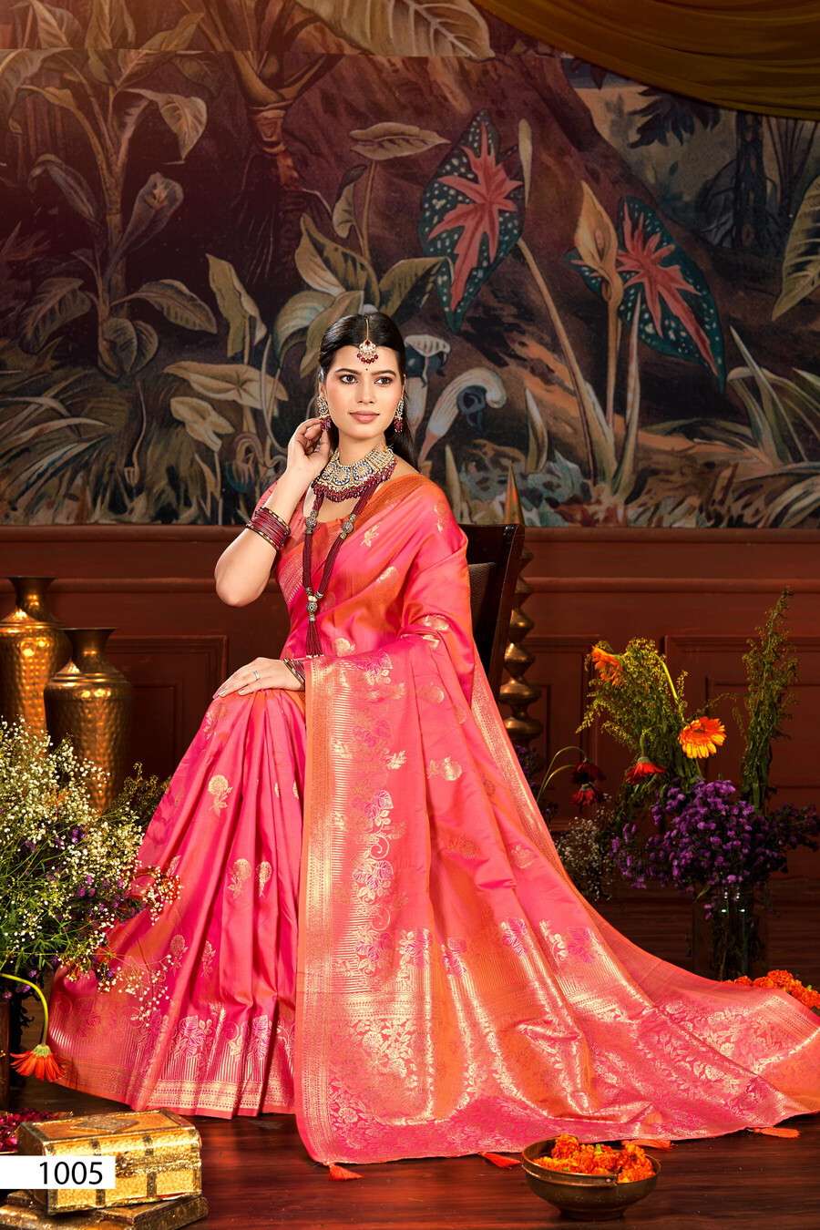 Saroj Ishwari Silk Vol 1 Wholesale saree online India