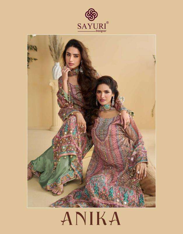 Sayuri anika 10112 pakistani suits distributors in Kolkata