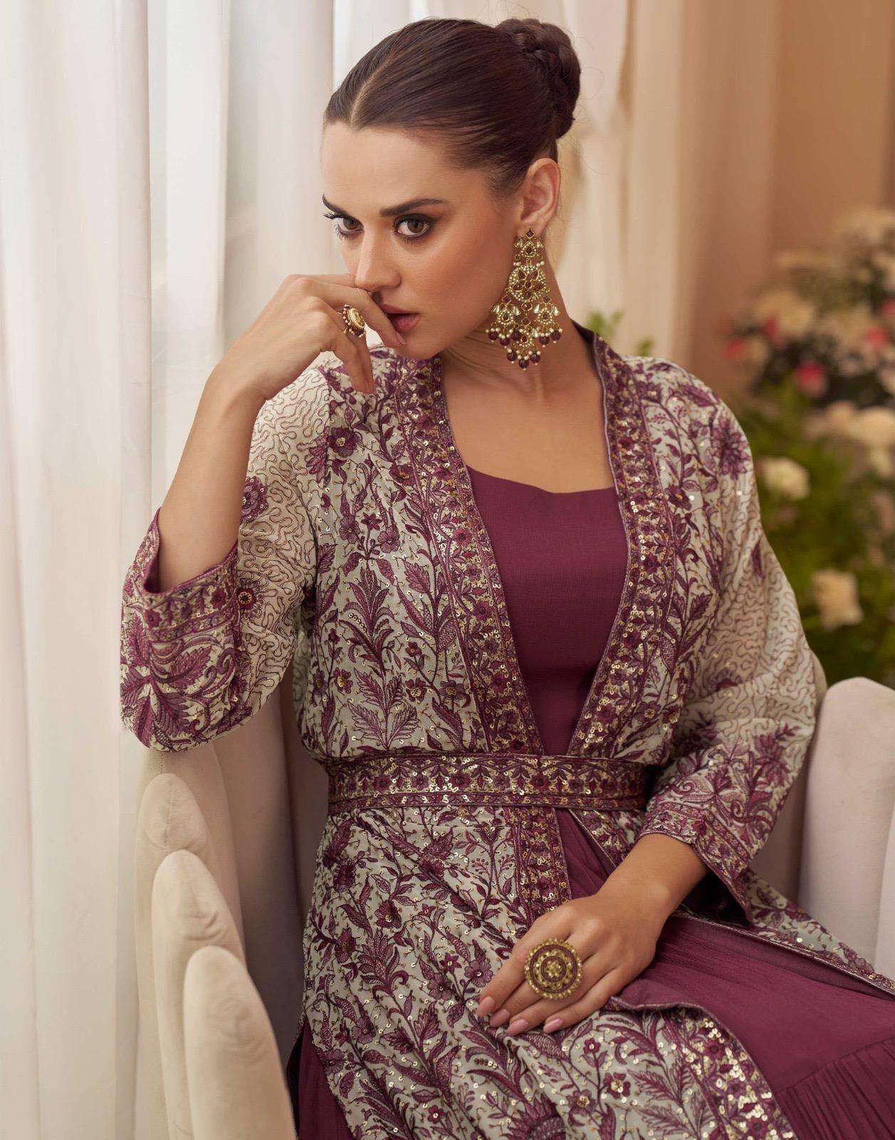 Sayuri Kasmira Designer Gown ladies kurti wholesale market in delhi