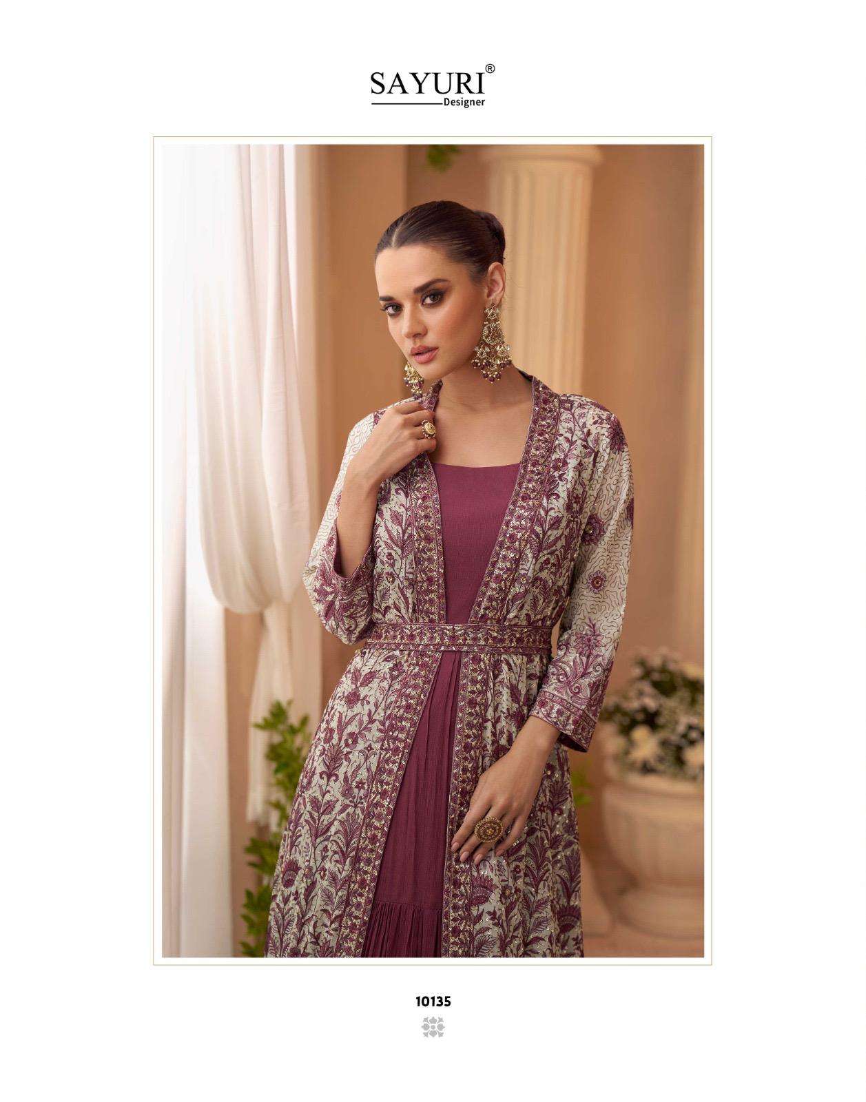 Sayuri Kasmira Designer Gown ladies kurti wholesale market in delhi
