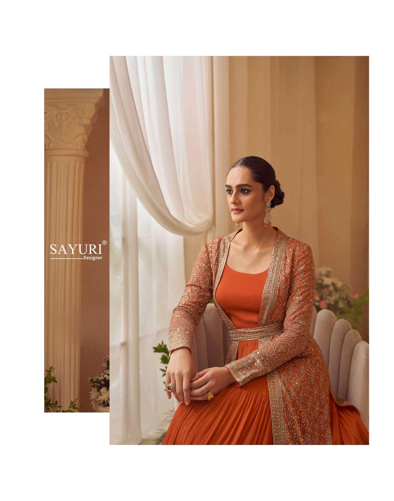 Sayuri Kasmira Designer Gown ladies kurti wholesale market in delhi