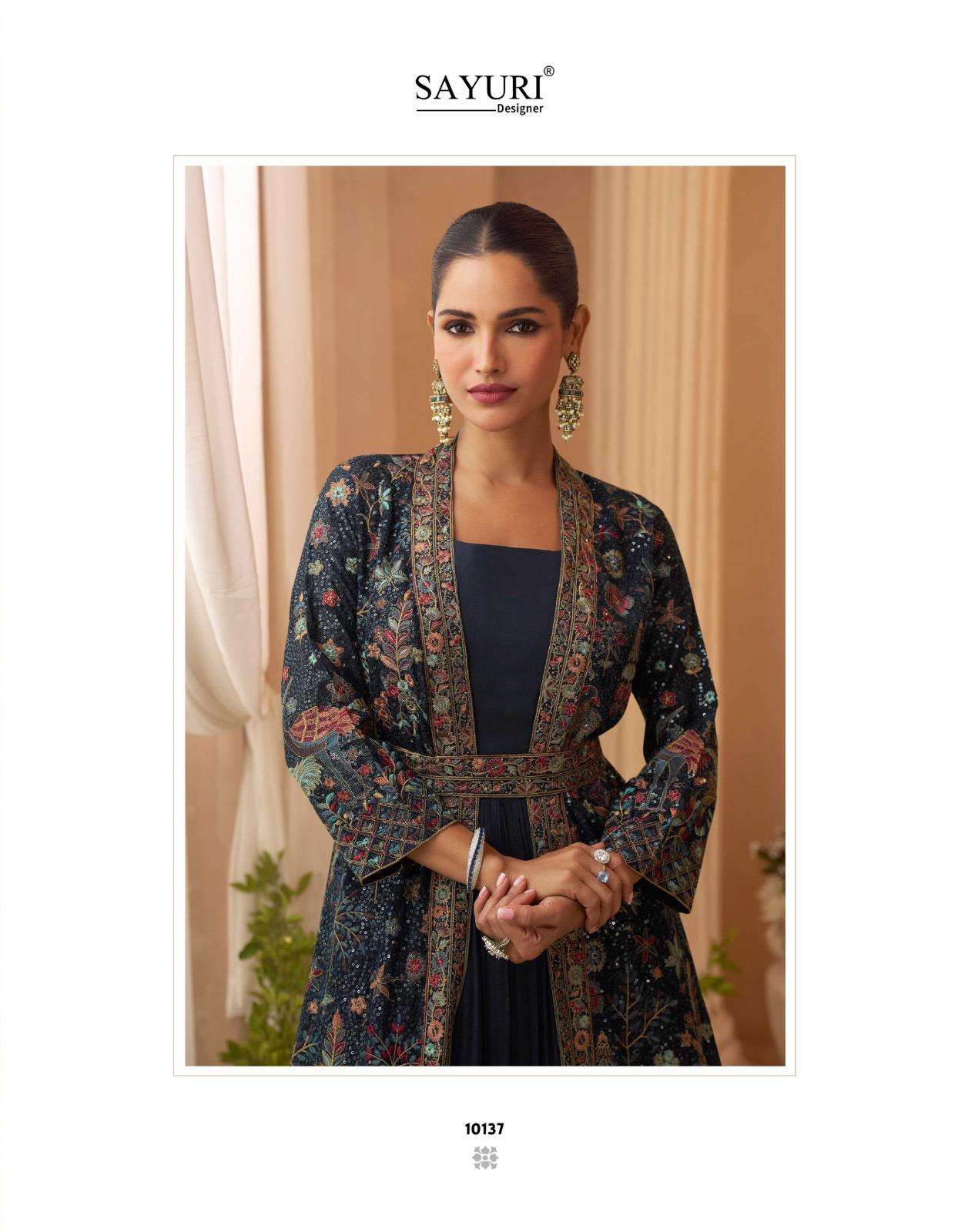 Sayuri Kasmira Designer Gown ladies kurti wholesale market in delhi